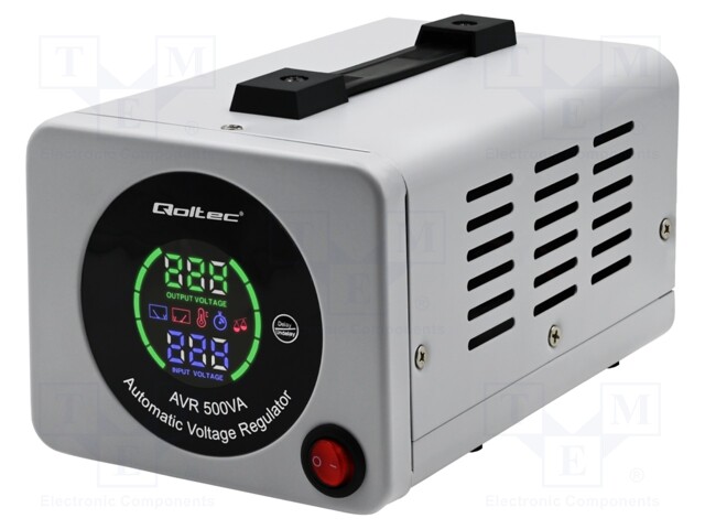 Power supply: switched-mode stabiliser; 230x140x120mm; 500VA
