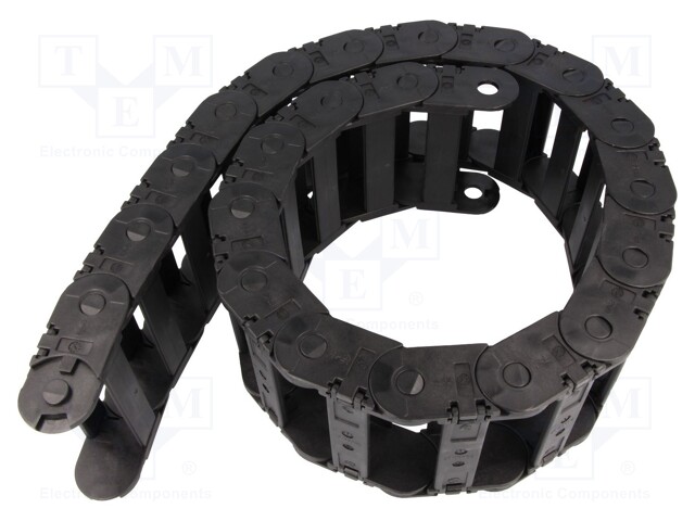 Cable chain; Series: 2500; Bend.rad: 150mm; L: 1012mm
