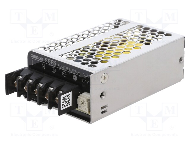 AC/DC Enclosed Power Supply (PSU), 120 to 370VDC, ITE, 1 Outputs, 15 W, 24 V, 700 mA