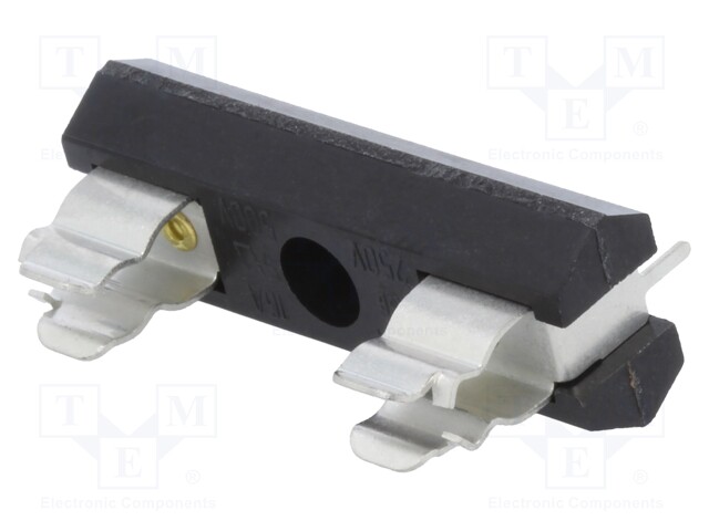 Fuse holder; cylindrical fuses; Mounting: THT; 6,3x32mm; 6.3A