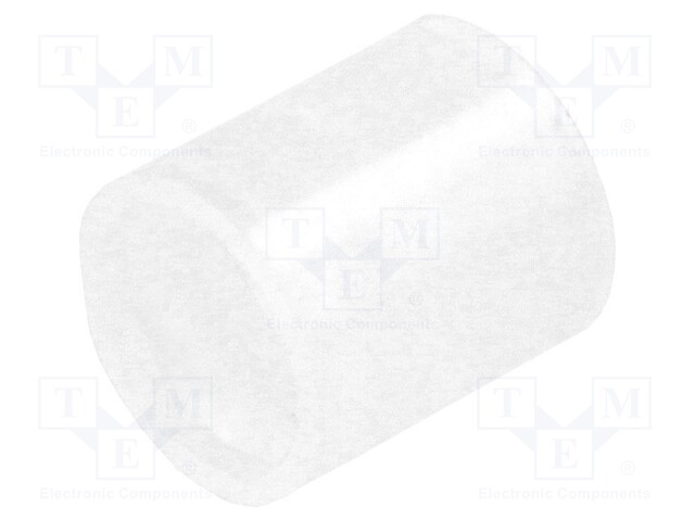 Spacer sleeve; LED; Øout: 4mm; ØLED: 3mm; L: 4.5mm; natural; UL94V-2