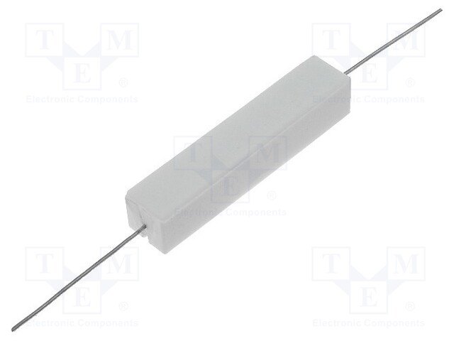 Resistor: wire-wound; cement; THT; 6.8Ω; 10W; ±5%; 48x9.5x9.5mm