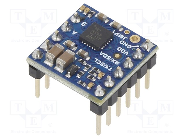 DC-motor driver; 400kHz; UART; 2.2A; Uin mot: 4.5÷48V; Ch: 1