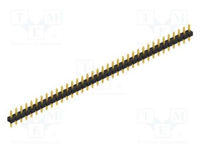 Connector: pin strips; pin header; male; PIN: 36; 2.54mm; THT; 1x36