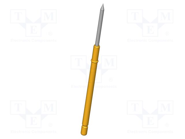 Test needle; Operational spring compression: 8mm; 5A; Ø: 1mm; 5N