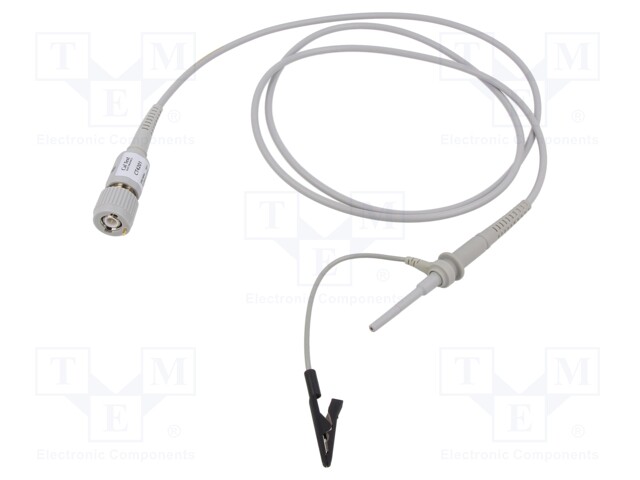 Probe: for oscilloscope; passive; 200MHz; 10MΩ; 1.75ns; 1m; C: 10pF