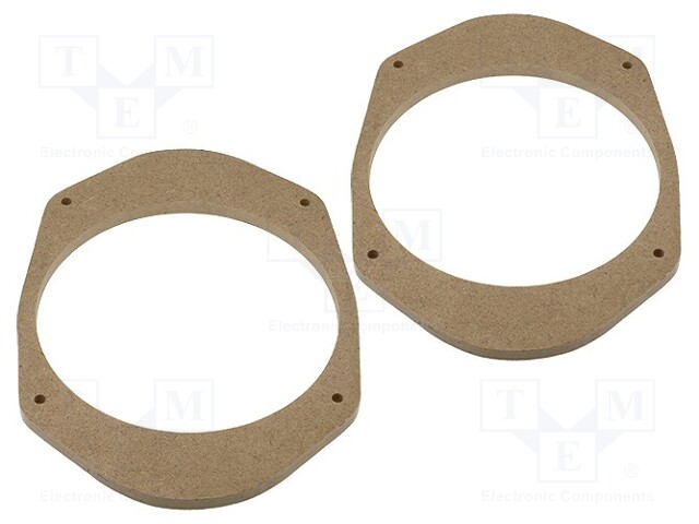 Spacer ring; MDF; 165mm; Ford; impregnated,varnished