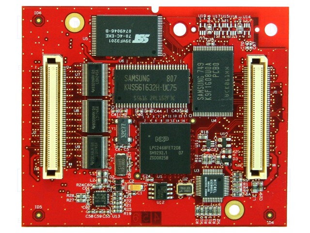 Dev.kit: ARM NXP; USB OTG; I/O lines led to Hirose connector