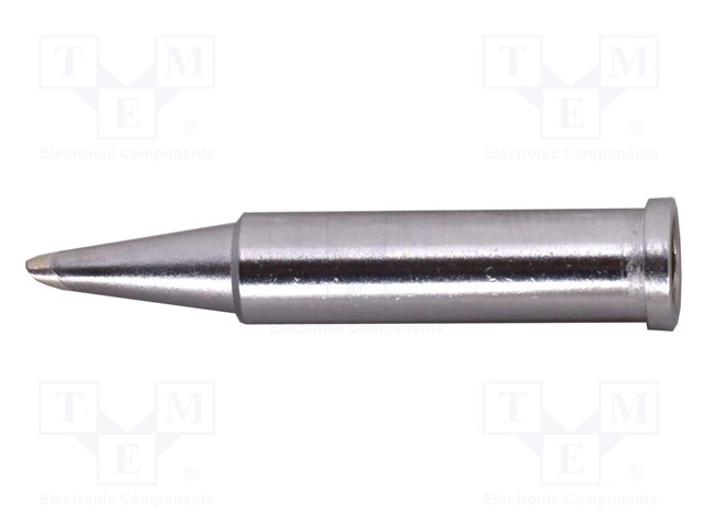 Soldering Tip, Hoof/Concave/60° Bevel, 2 x 12 mm, Soldering Station