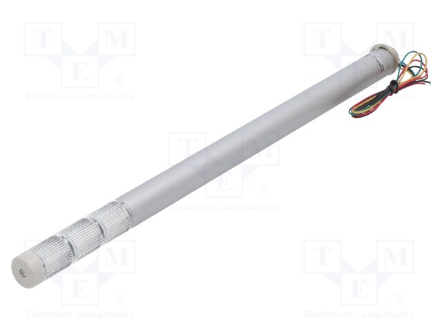 Signaller: signalling column; continuous light; Usup: 24VDC; LED