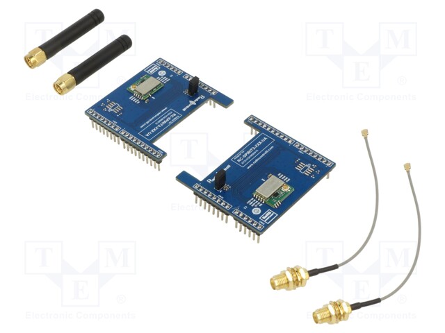 Dev.kit: RF; S2-LP; pin strips,U.FL; prototype board