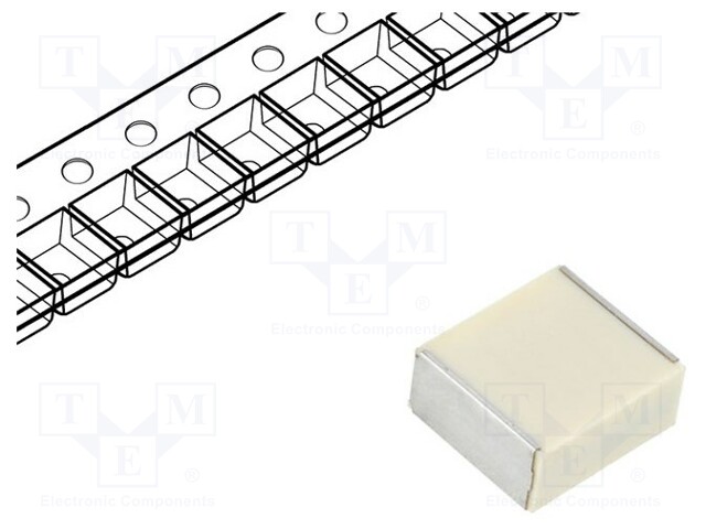 Capacitor: metallized PPS; 47nF; SMD; ±5%; 2824; -55÷125°C; 15V/μs