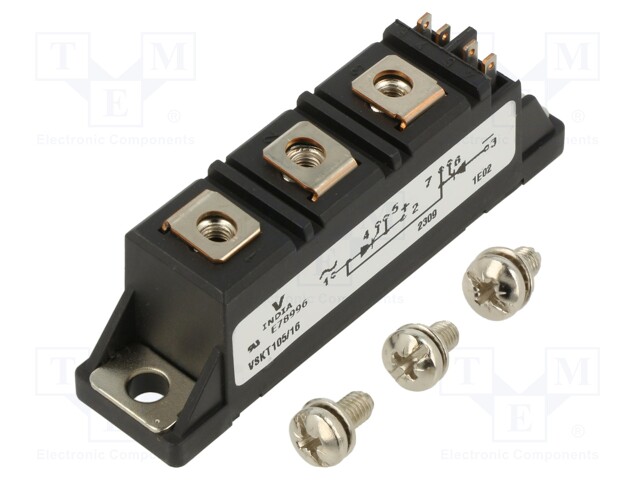 Module: thyristor; double series; 1.6kV; 105A; ADD-A-Pak; Ifsm: 2kA