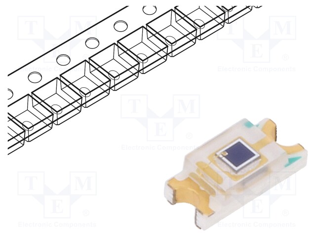 PIN IR photodiode; 3216; 820nm; 400-1050nm; 60°; Mounting: SMD