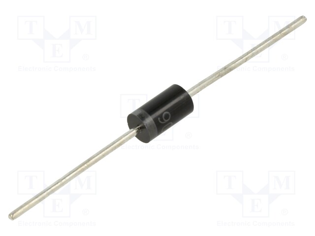 Diode: rectifying; THT; 600V; 5A; Ammo Pack; Ifsm: 150A; DO27; 100ns
