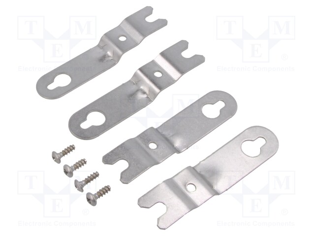 Set of clips; stainless steel; Series: ENYSTAR; 4pcs.