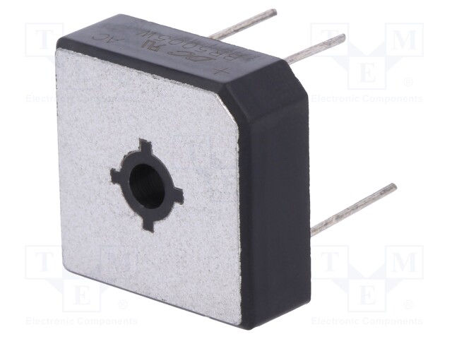 Single-phase bridge rectifier; Urmax: 50V; If: 50A; Ifsm: 500A