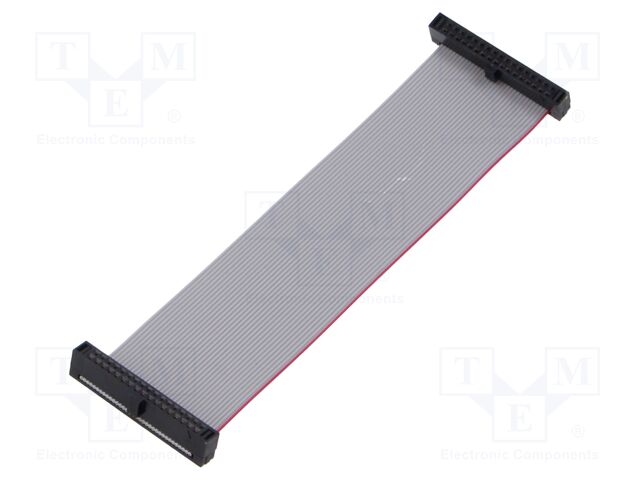 Ribbon cable with IDC connectors; Tape ph: 0.64mm; 88.9mm