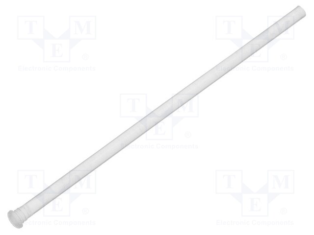 Fibre for LED; round; Ø2mm; Front: flat; straight