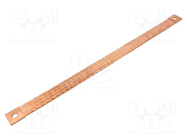 Braids; tape; 50mm2; Ø1: 11mm; Ø2: 11mm; L: 500mm
