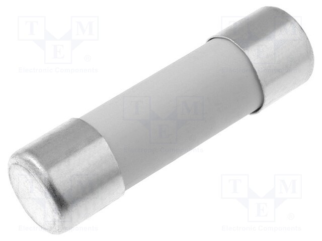 Fuse: fuse; ultra rapid; 630mA; 250V; push-in; ceramic,cylindrical