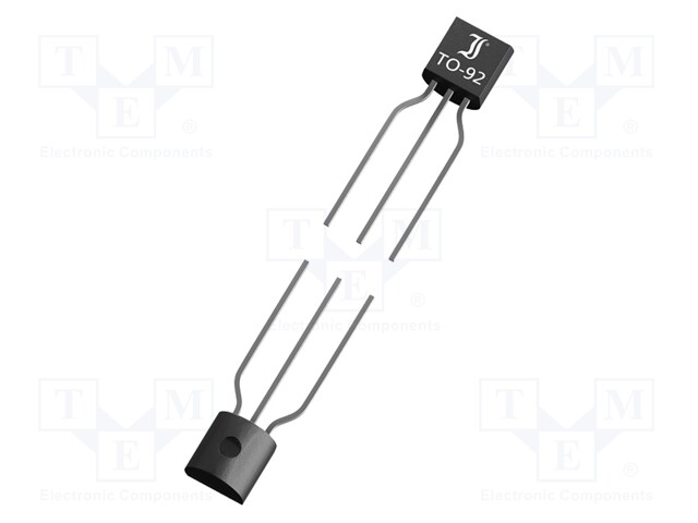 IC: voltage regulator; LDO,linear,fixed; -5V; 0.1A; TO92; THT; ±5%
