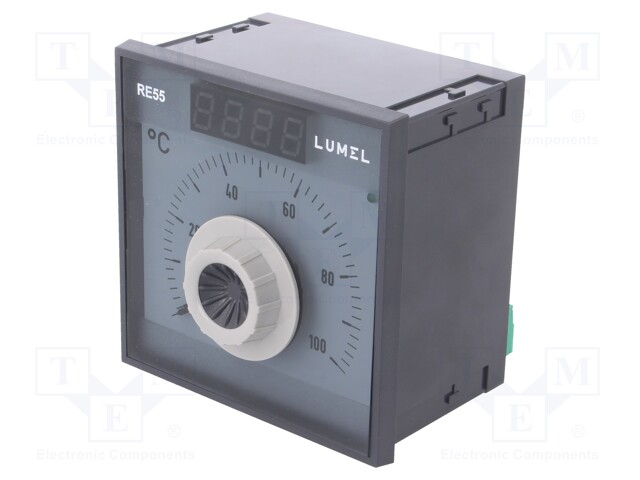 Module: regulator; Pt100; temperature; SPDT; OUT 2: SPST-NO; 0÷50°C