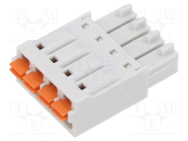 Connector: pluggable terminal block; plug; female; straight; 5.5A