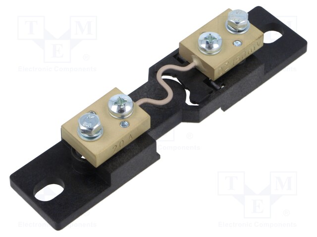 Current shunt; for DIN rail mounting; 150mV
