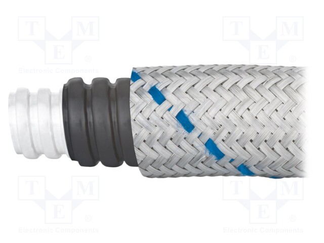 Protective tube; ØBraid : 11mm; galvanised steel; -15÷70°C; IP65