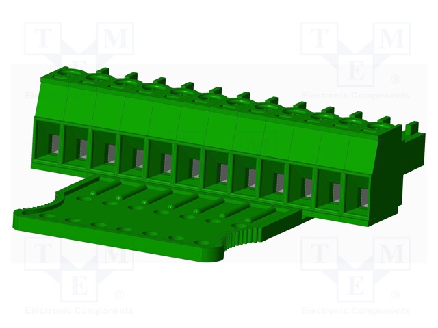 Connector: pluggable terminal block; plug; female; straight; 300V
