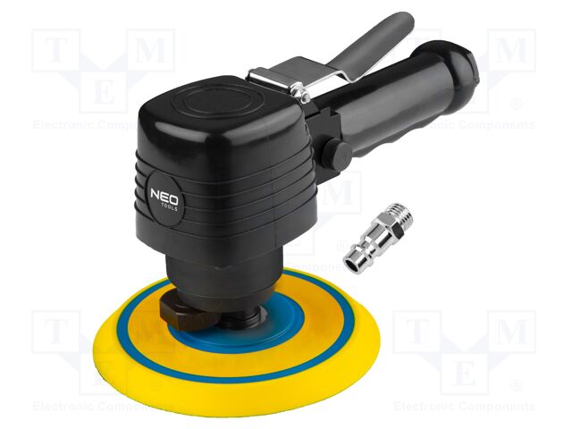 Palm orbital sander; pneumatic