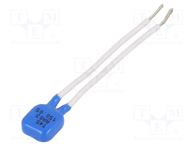 Sensor: thermostat; Output conf: SPST-NC; 150°C; OUT: 250VAC/13A