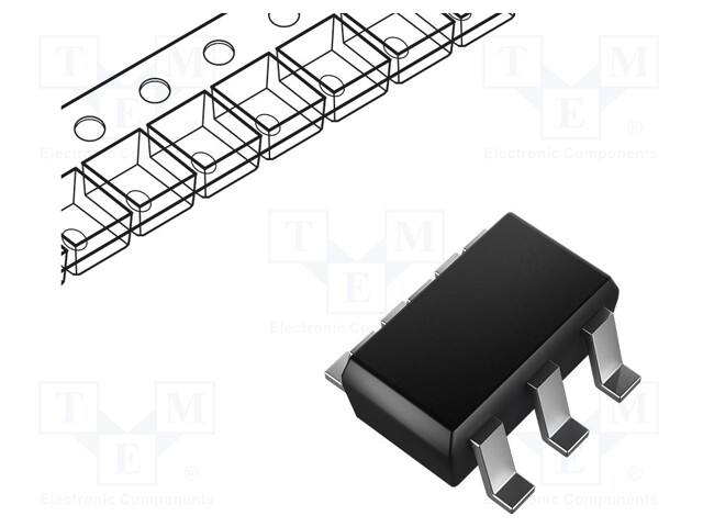 IC: temperature sensor; -50÷150°C; SC70-5; SMD; Accur: ±2,7°C