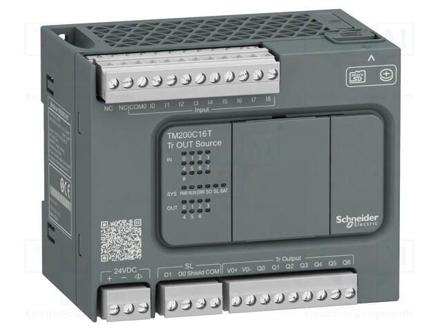 Module: PLC programmable controller; OUT: 7; IN: 9; IP20; 24VDC