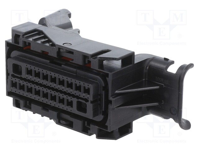 Connector: automotive; MX123; plug; female; PIN: 66; for cable