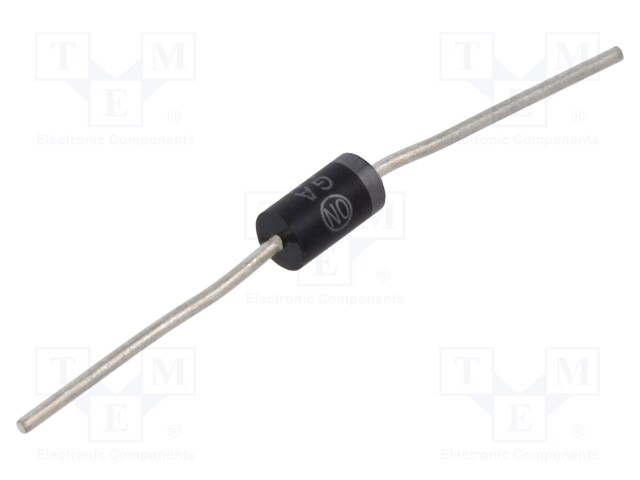 Diode: switching; THT; 200V; 3A; reel,tape; Ifsm: 200A; DO27; Ir: 50uA