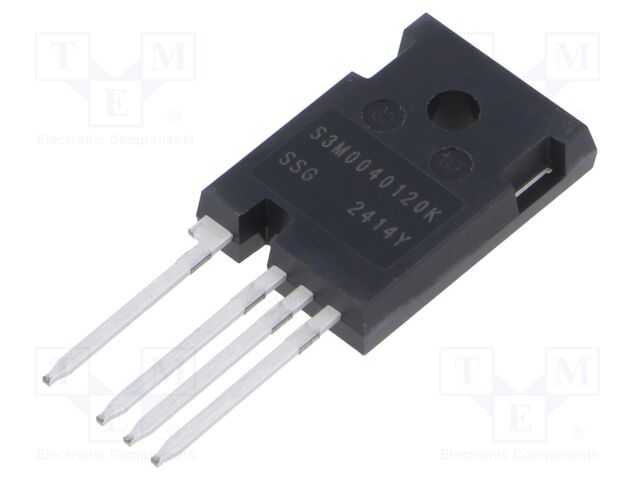 Transistor: N-MOSFET; SiC; unipolar