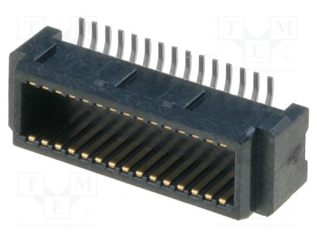 Connector: PCB to PCB; female; PIN: 30; 0.5mm; H: 4mm; SMT