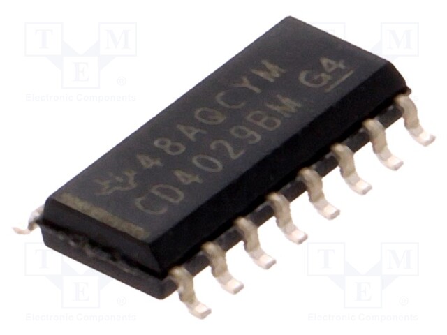 IC: digital; up/down counter,presettable; CMOS; SMD; SO16