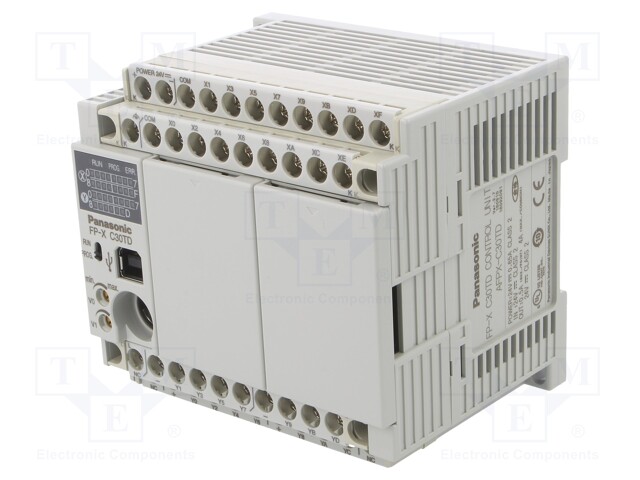 Module: PLC programmable controller; 24VDC; OUT: 14; IN: 16