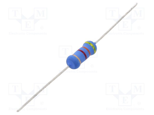 Resistor: metal oxide; 4.3kΩ; 2W; ±5%; Ø5x12mm; -55÷155°C