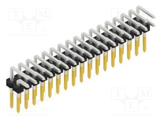 Connector: pin strips; pin header; male; PIN: 34; 2.54mm; THT; 2x17