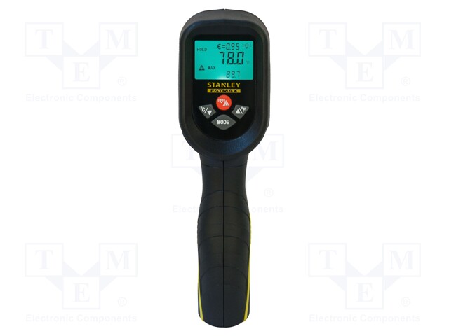 Infrared thermometer; LCD; -50÷1350°C; Accur: ±(1,5% + 2°C)