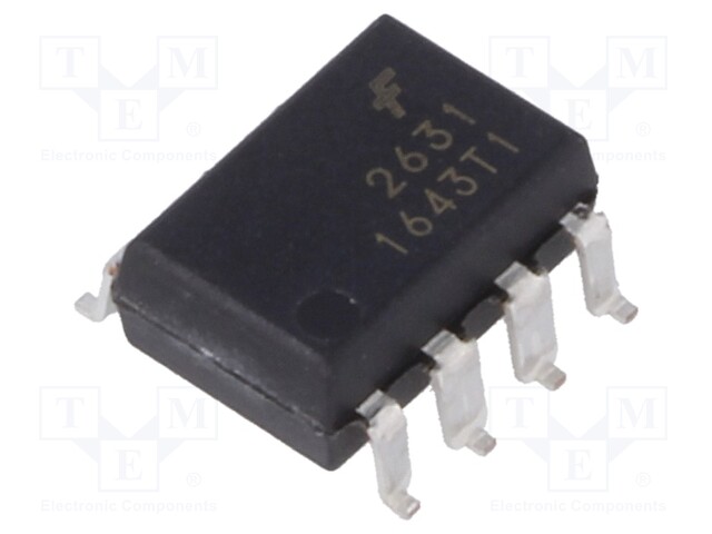 Optocoupler; SMD; Channels: 2; Out: logic; 2.5kV; 10Mbps; 5kV/μs