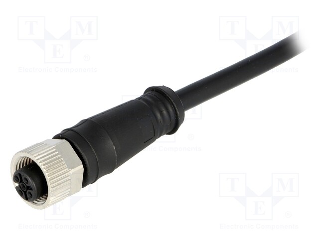 Plug; M12; PIN: 5; female; A code-DeviceNet / CANopen; 2m; IP67; 60V