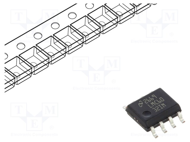 IC: operational amplifier; 1.4MHz; 4.75÷15.5V; Ch: 2; SO8; IB: 200pA