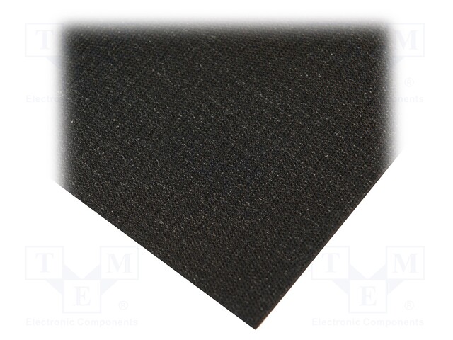 Bench mat; ESD; Dim: 1100x2400mm; D: 2mm; black; 0.001÷1MΩ; 130°C