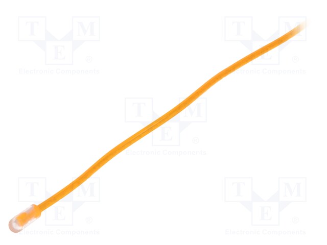 EL wire; Colour: yellow; 20÷220V; 360°; Storage temp: -10÷60°C