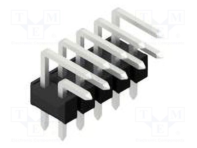 Connector: pin strips; pin header; male; PIN: 10; 2.54mm; THT; 2x5